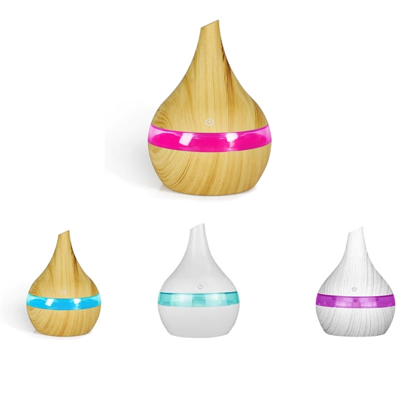 Small humidifier, 300ML Wood Grain humidifiers