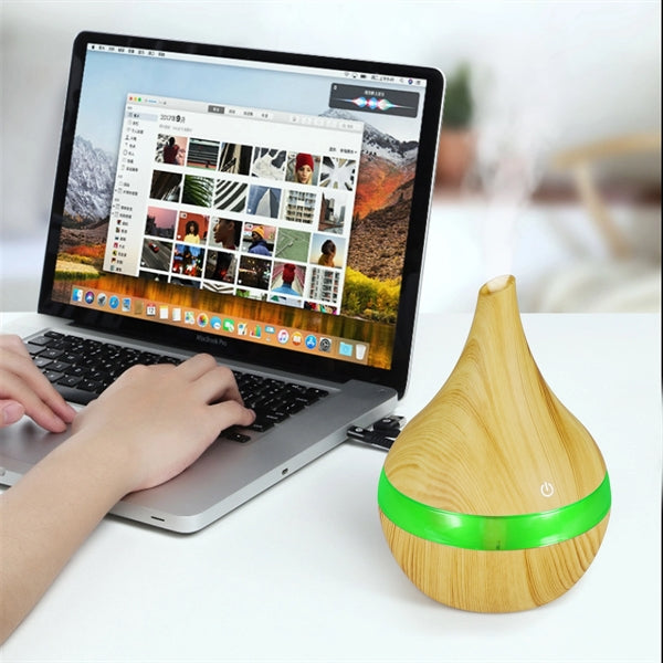 Small humidifier, 300ML Wood Grain humidifiers