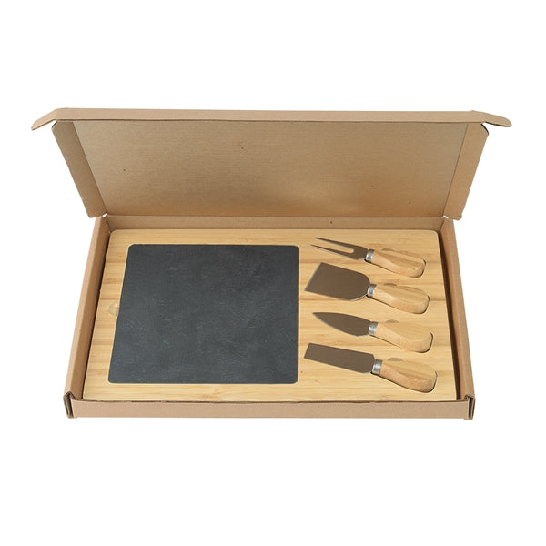 Slate Charcuterie Board Gift Set