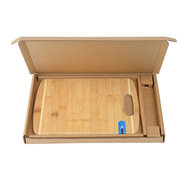 Bamboo Sharpen-It Cutting Board With Gift Box