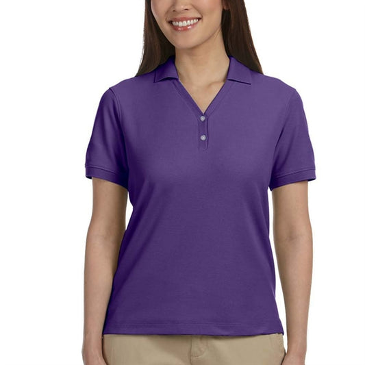 Devon & Jones Y-Collar 100% Peruvian Pima cotton Ladies Polo