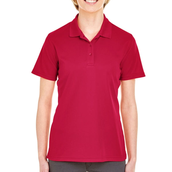 UltraClub 4.4 oz. 100% Polyester Mesh Pique Ladies' Polo