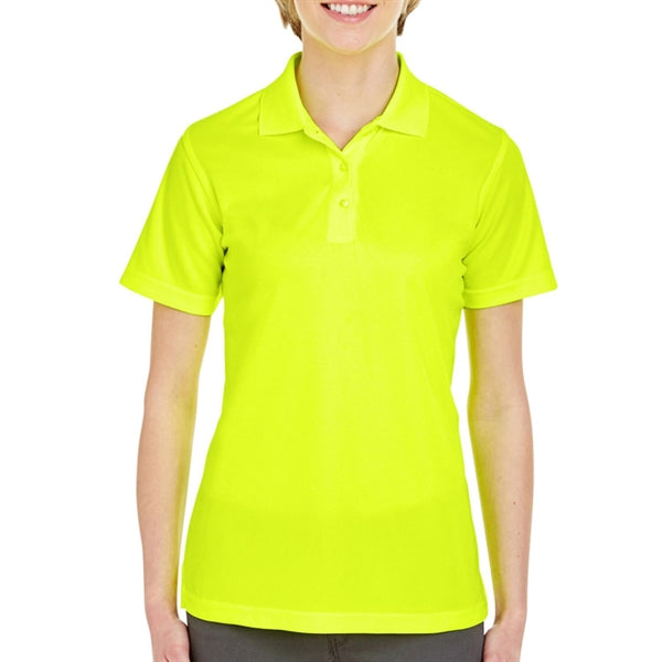 UltraClub 4.4 oz. 100% Polyester Mesh Pique Ladies' Polo