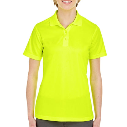 UltraClub 4.4 oz. 100% Polyester Mesh Pique Ladies' Polo