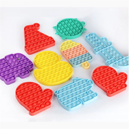 Kids Fidget Push Pop Bubble Antistress Toys