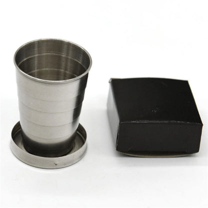 Stainless Steel Collapsible Cup Wine Glass