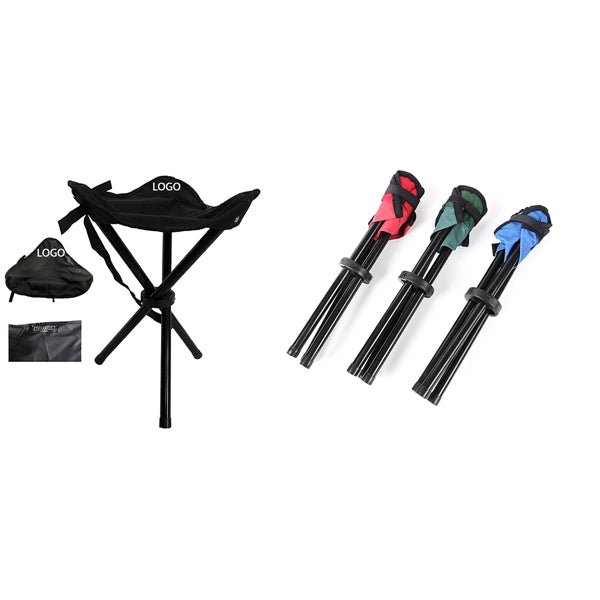 Camping Folding Outdoor Three Legged Foldable Stool
