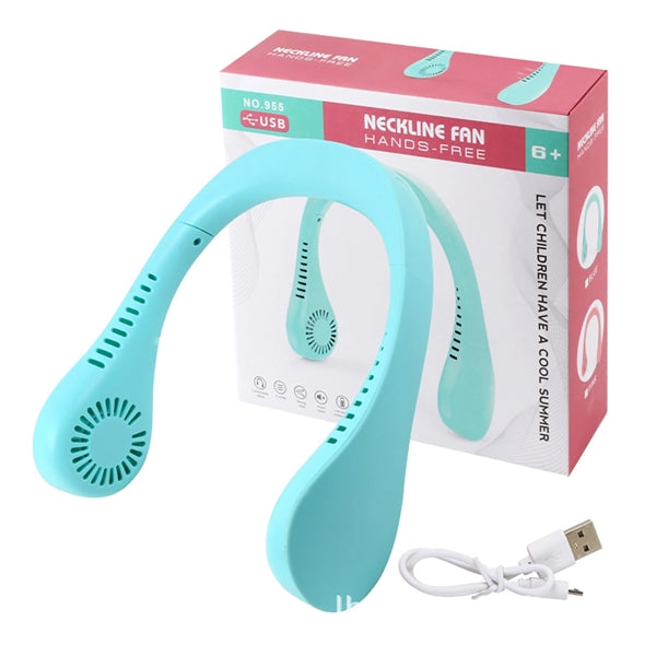 USB Neck Fan, Hands Free Bladeless Fan,