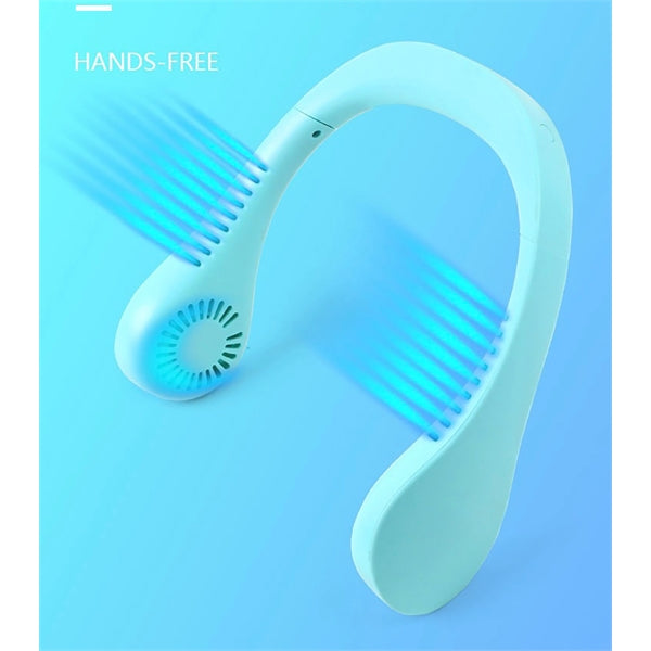 USB Neck Fan, Hands Free Bladeless Fan,