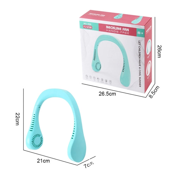 USB Neck Fan, Hands Free Bladeless Fan,