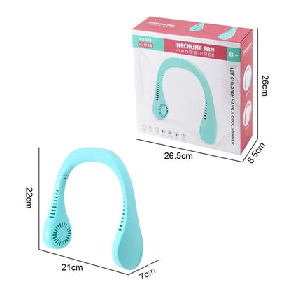 USB Neck Fan, Hands Free Bladeless Fan,