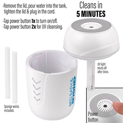 Self-Cleaning UV-C Humidifier