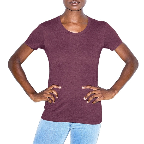 American Apparel 50:50 Combed Cotton/Polyester Ladies Tshirt
