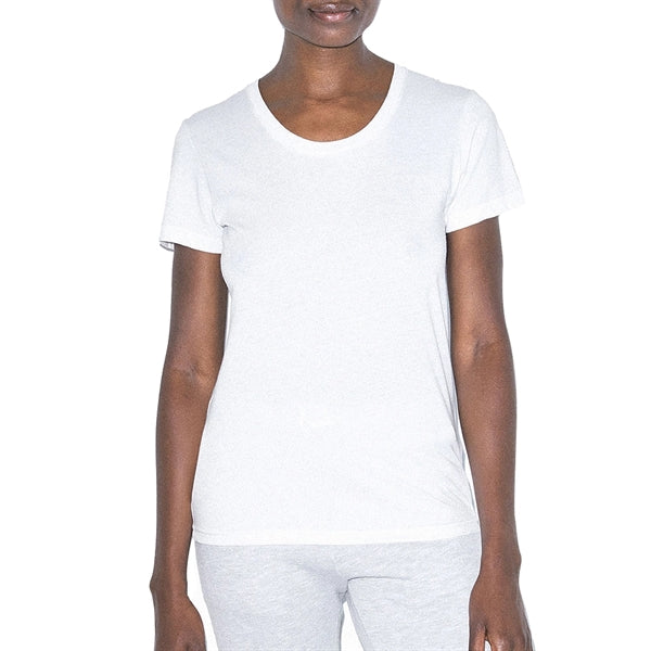 American Apparel 50:50 Combed Cotton/Polyester Ladies Tshirt