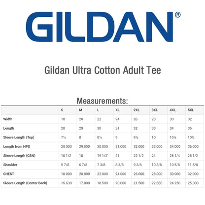 Gildan 6.1 oz 100% Preshrunk Cotton T shirt w/ Custom Logo