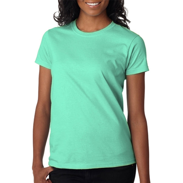 Gildan 6.1 oz 100% Cotton Preshrunk Ladies T-Shirt Imprinted