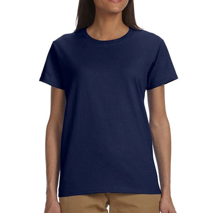 Gildan 6.1 oz 100% Cotton Preshrunk Ladies T-Shirt Imprinted