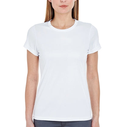 UltraClub 4 oz 100% Micro-Polyester Ladies' Performance Tees