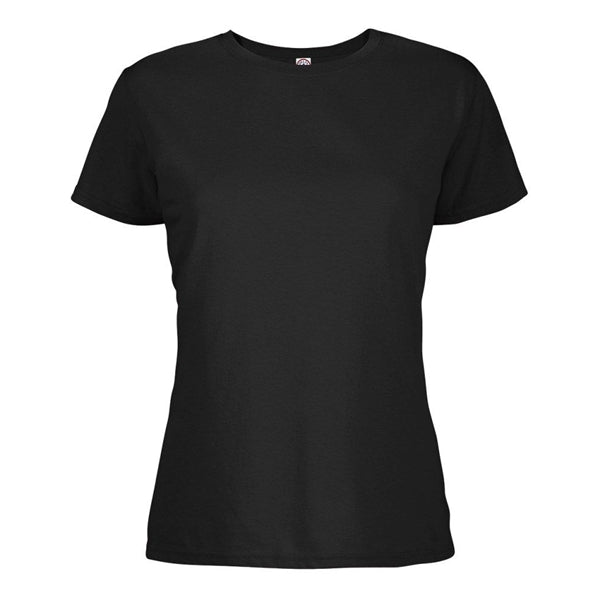 Delta 4.3 oz/ 146 GSM, 100% Cotton Soft Spun Ladies' Tees