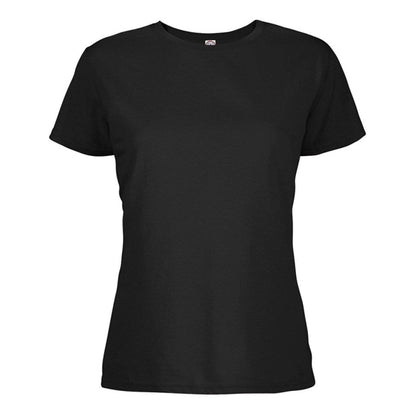 Delta 4.3 oz/ 146 GSM, 100% Cotton Soft Spun Ladies' Tees