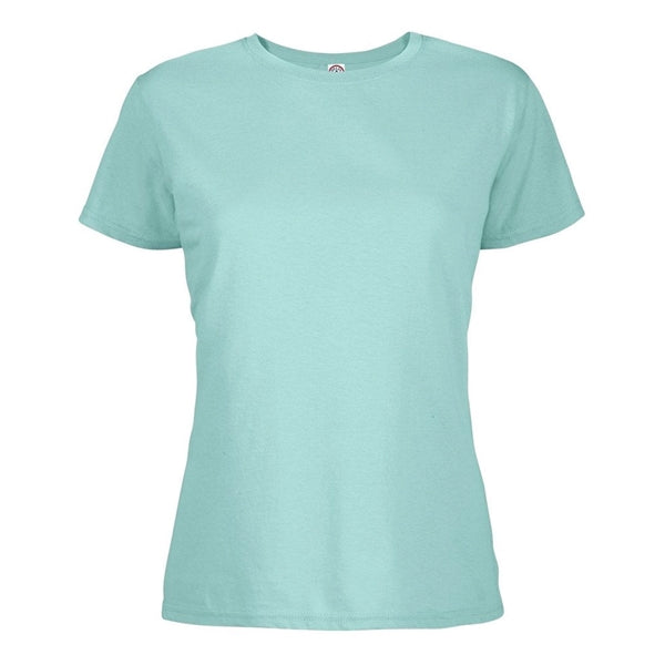 Delta 4.3 oz/ 146 GSM, 100% Cotton Soft Spun Ladies' Tees
