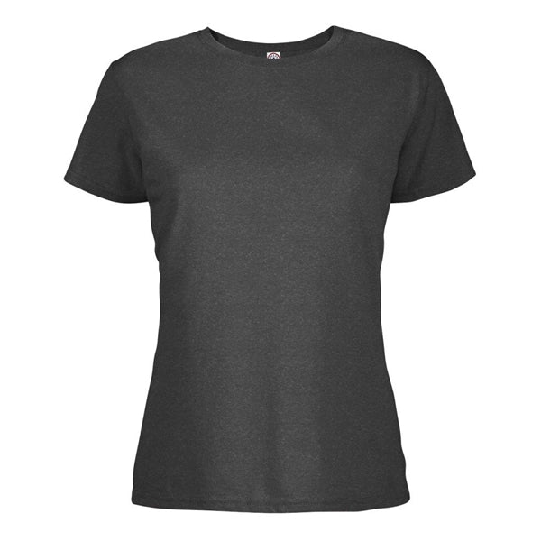 Delta 4.3 oz/ 146 GSM, 100% Cotton Soft Spun Ladies' Tees