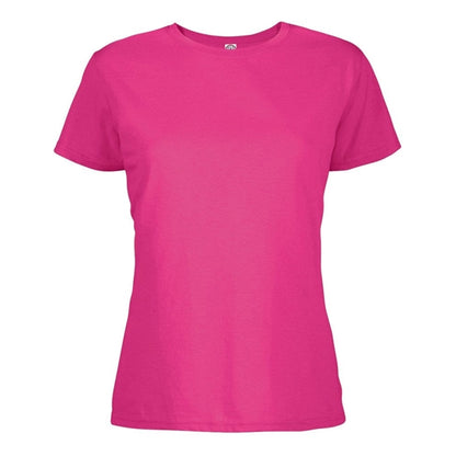 Delta 4.3 oz/ 146 GSM, 100% Cotton Soft Spun Ladies' Tees