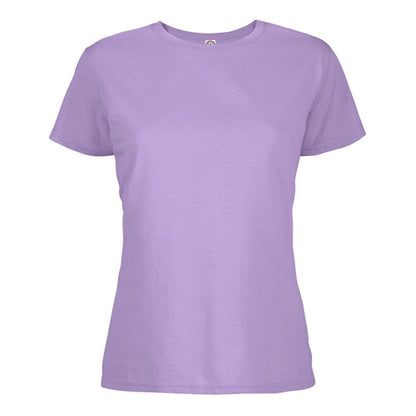 Delta 4.3 oz/ 146 GSM, 100% Cotton Soft Spun Ladies' Tees