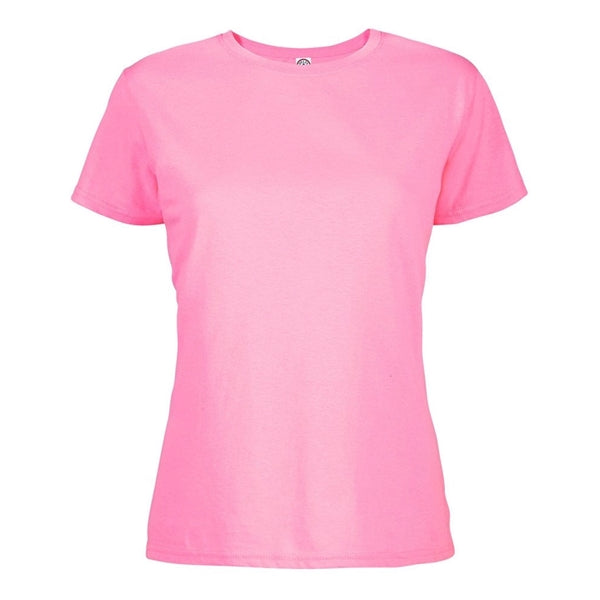 Delta 4.3 oz/ 146 GSM, 100% Cotton Soft Spun Ladies' Tees