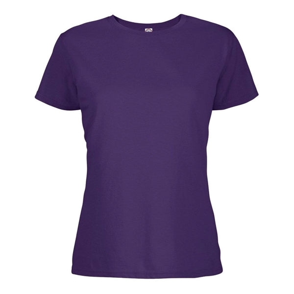 Delta 4.3 oz/ 146 GSM, 100% Cotton Soft Spun Ladies' Tees