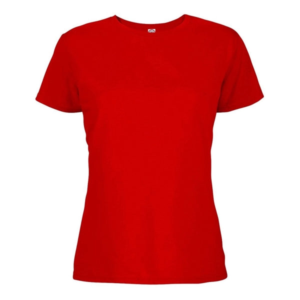 Delta 4.3 oz/ 146 GSM, 100% Cotton Soft Spun Ladies' Tees