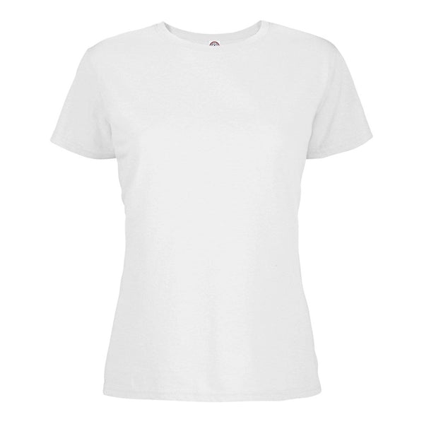 Delta 4.3 oz/ 146 GSM, 100% Cotton Soft Spun Ladies' Tees