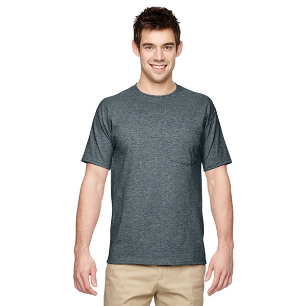 Jerzees 5.6 oz 50:50 Cotton / Polyester T-Shirt w/ Pocket
