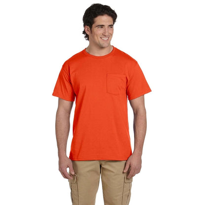 Jerzees 5.6 oz 50:50 Cotton / Polyester T-Shirt w/ Pocket
