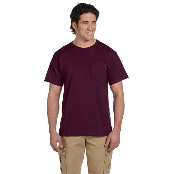 Jerzees 5.6 oz 50:50 Cotton / Polyester T-Shirt w/ Pocket