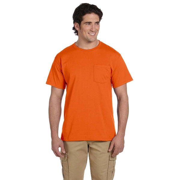 Jerzees 5.6 oz 50:50 Cotton / Polyester T-Shirt w/ Pocket