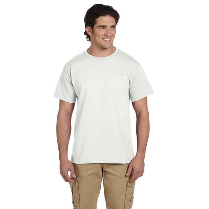 Jerzees 5.6 oz 50:50 Cotton / Polyester T-Shirt w/ Pocket