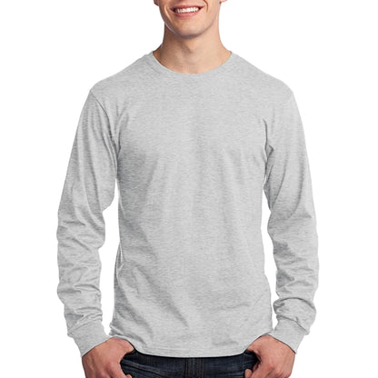 Port & Company 5.4 oz 100% Cotton Long-Sleeve T-Shirt