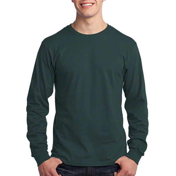 Port & Company 5.4 oz 100% Cotton Long-Sleeve T-Shirt