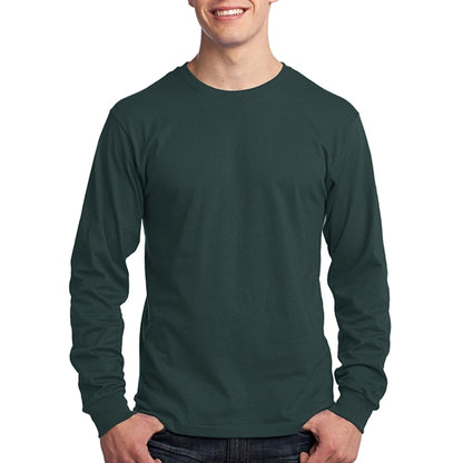 Port & Company 5.4 oz 100% Cotton Long-Sleeve T-Shirt
