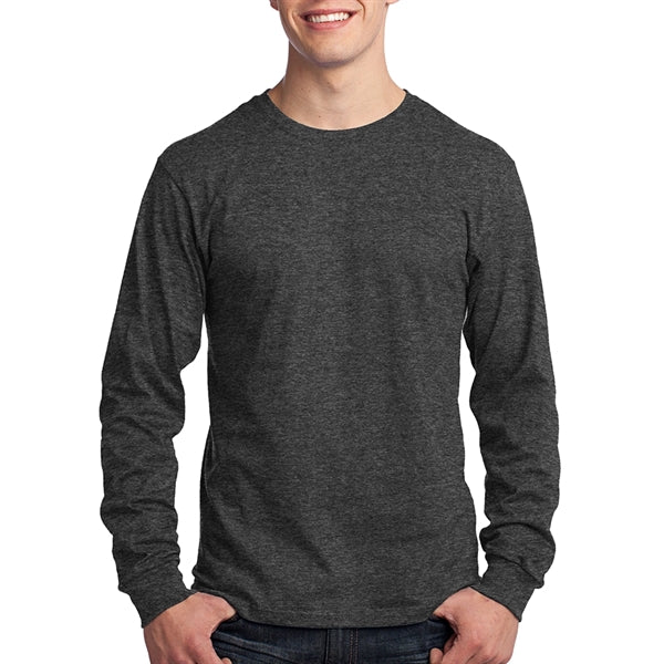 Port & Company 5.4 oz 100% Cotton Long-Sleeve T-Shirt