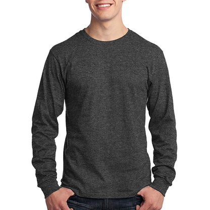Port & Company 5.4 oz 100% Cotton Long-Sleeve T-Shirt