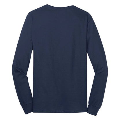 Port & Company 5.4 oz 100% Cotton Long-Sleeve T-Shirt