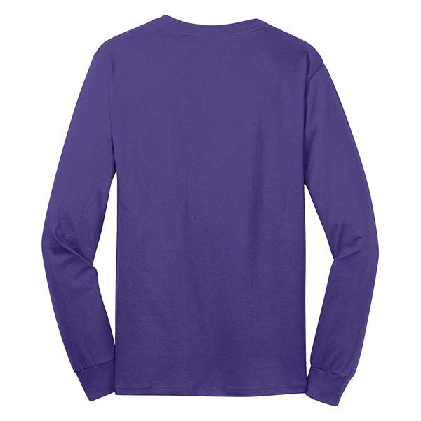 Port & Company 5.4 oz 100% Cotton Long-Sleeve T-Shirt