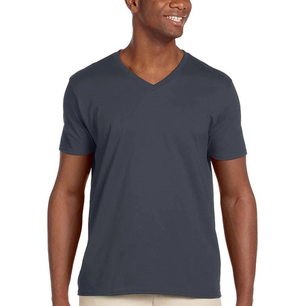 Gildan Softstyle 100% Preshrunk Cotton V-Neck T-shirt
