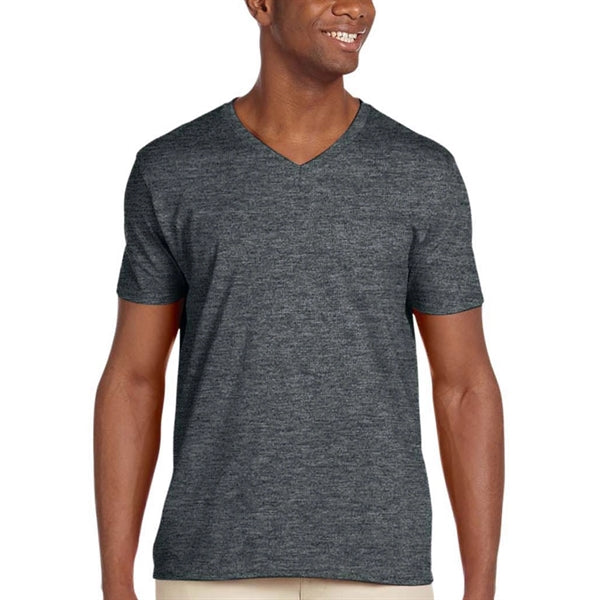 Gildan Softstyle 100% Preshrunk Cotton V-Neck T-shirt