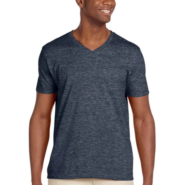 Gildan Softstyle 100% Preshrunk Cotton V-Neck T-shirt