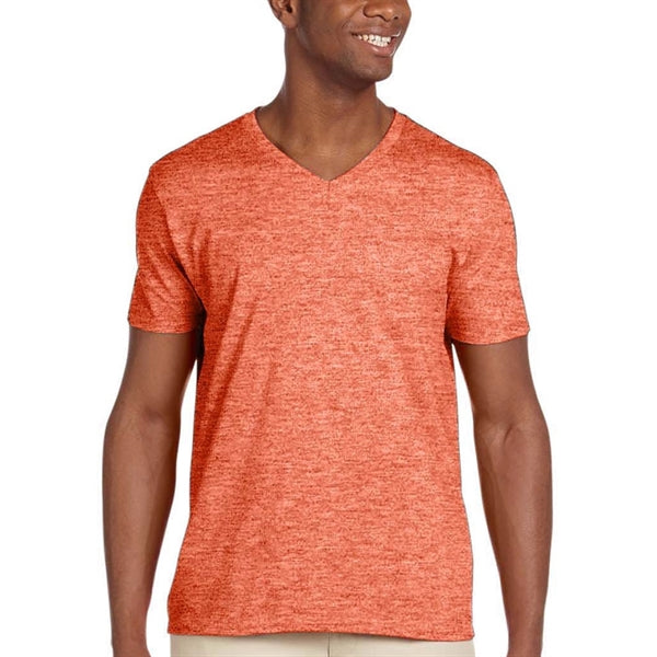Gildan Softstyle 100% Preshrunk Cotton V-Neck T-shirt