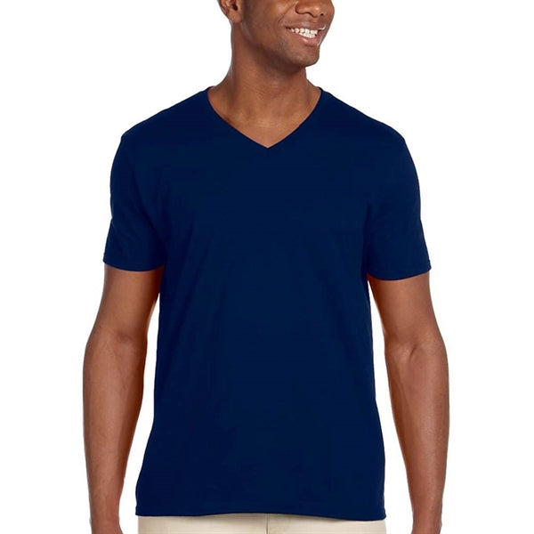 Gildan Softstyle 100% Preshrunk Cotton V-Neck T-shirt