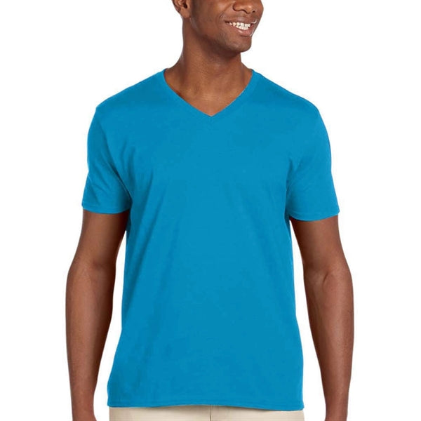 Gildan Softstyle 100% Preshrunk Cotton V-Neck T-shirt
